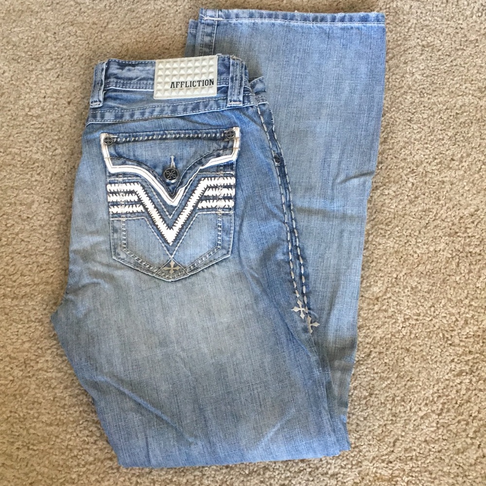 Affliction Black Premium Jeans